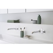 Pure mitigeur de lavabo encastré pour simibox 2-point bec fixe180mm chromé - LAUFEN HF901722100000 
