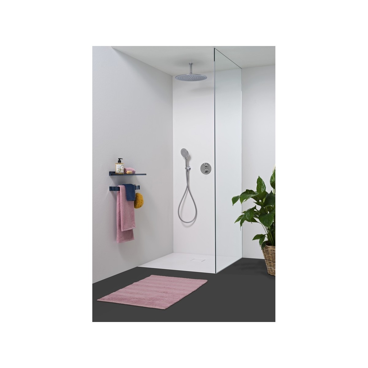 City therm mitigeur thermostatique encastré bain douche façade chrome - LAUFEN HF905475100000 