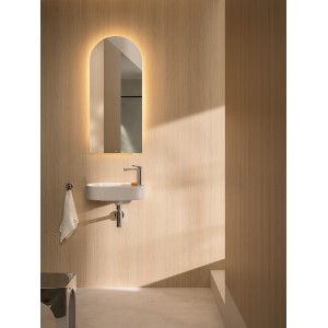 Meridian lave-mains mural en fineceramic® blanc brillant 500x275 mm - ROCA A327740000 
