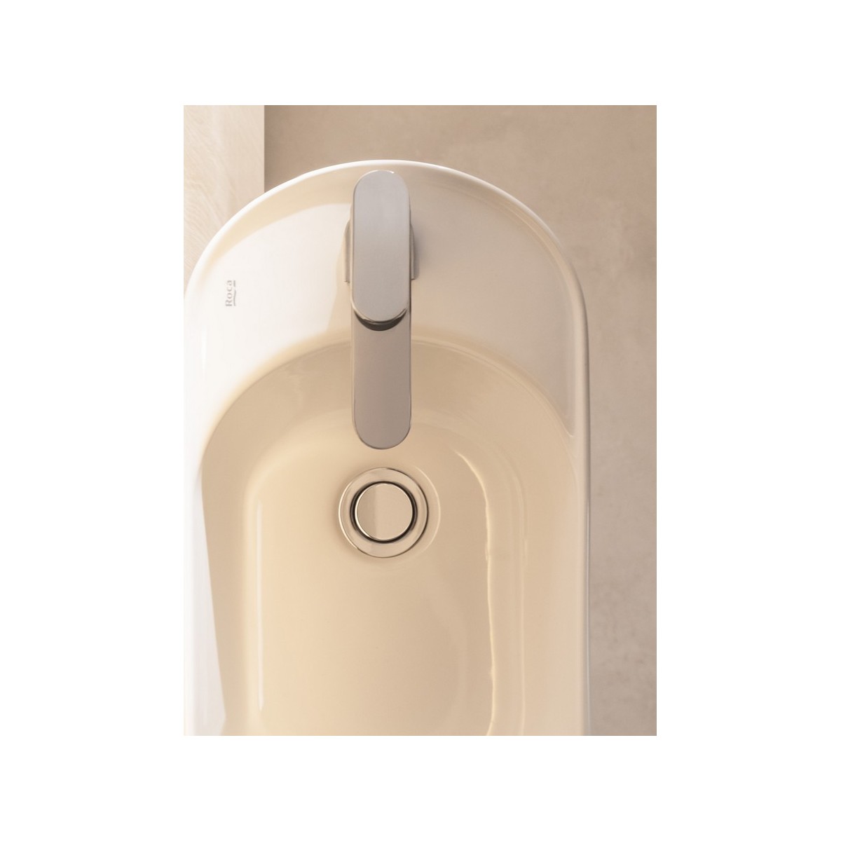 Meridian lave-mains mural en fineceramic® blanc brillant 500x275 mm - ROCA A327740000 