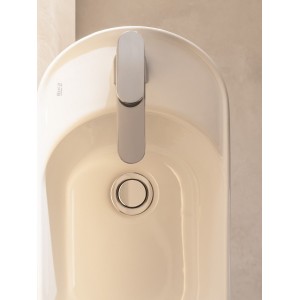 Meridian lave-mains mural en fineceramic® blanc brillant 500x275 mm - ROCA A327740000 