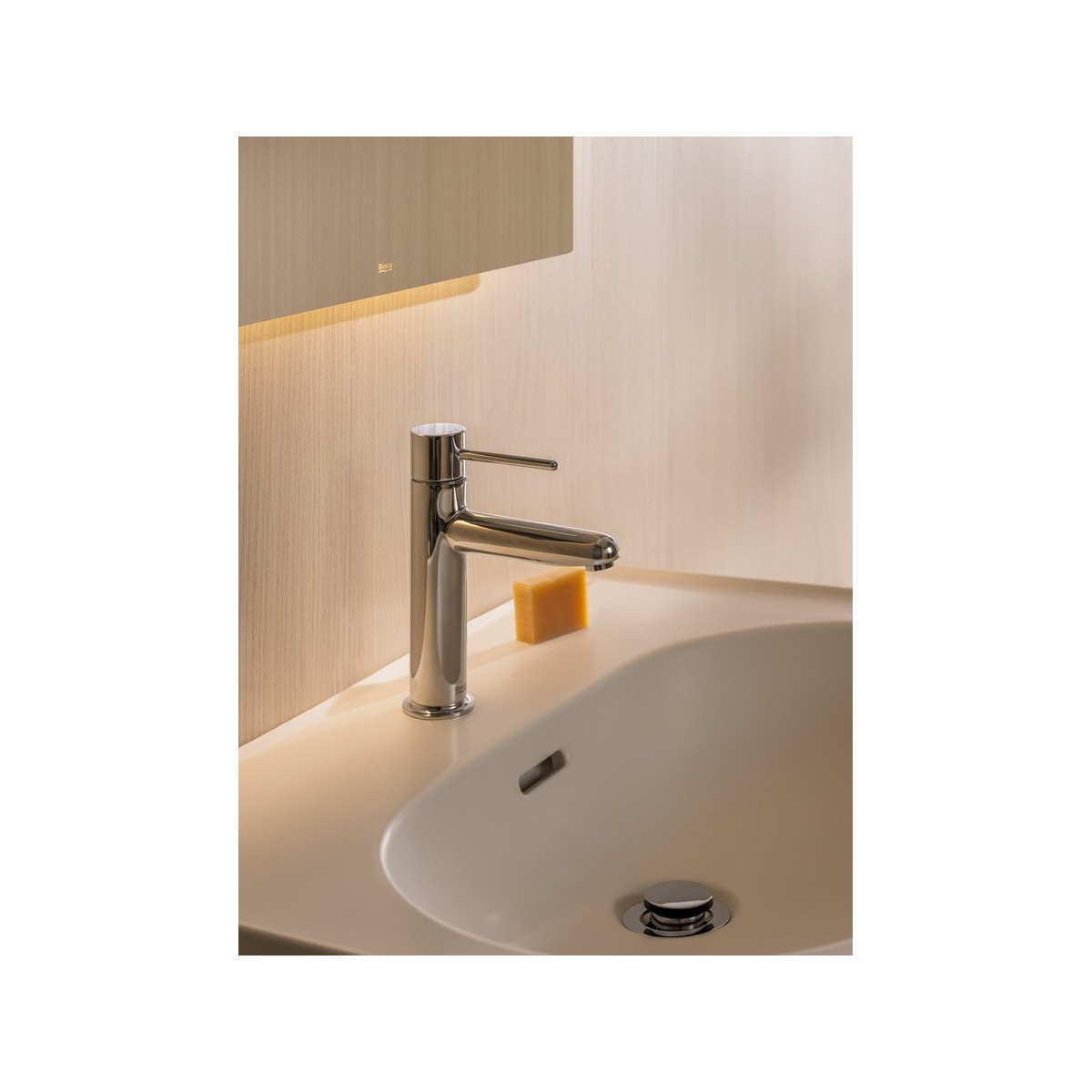 Meridian lavabo mural en fineceramic® blanc mat 550x460mm - ROCA A327741620 
