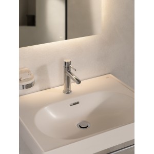 Meridian lavabo mural en fineceramic® blanc mat 550x460mm - ROCA A327741620 