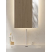 Meridian lavabo mural en fineceramic® blanc mat 550x460mm - ROCA A327741620 