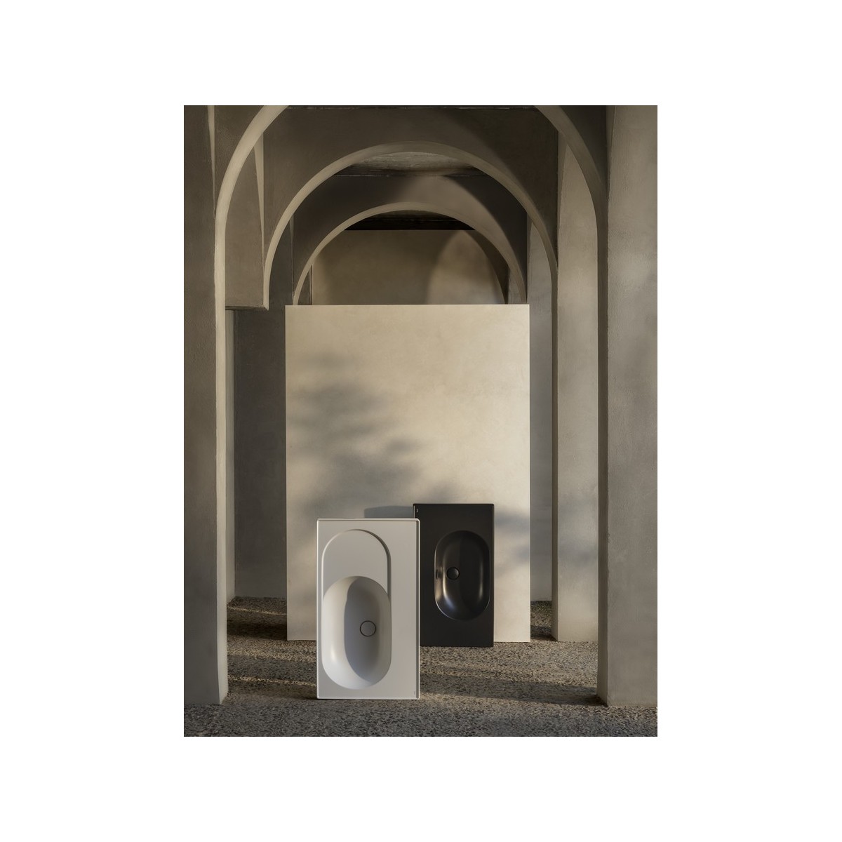 Meridian lavabo mural asymétrique gauche en fineceramic® blanc mat 800x460mm - ROCA A327743620 
