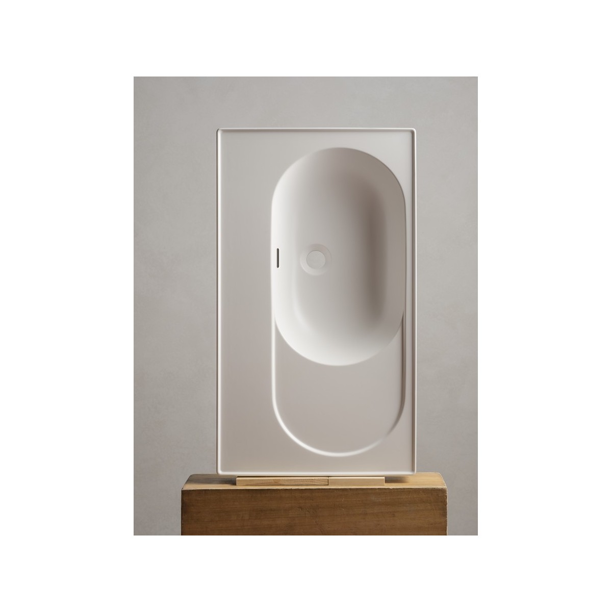 Meridian lavabo mural asymétrique droite en fineceramic® blanc mat 800x460mm - ROCA A327744620 