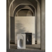 Meridian lavabo mural en fineceramic® noir mat 800x460mm - ROCA A327745080 