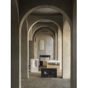 Meridian lavabo mural en fineceramic® noir mat 800x460mm - ROCA A327745080 