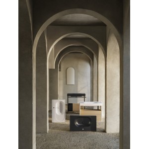 Meridian lavabo mural en fineceramic® noir mat 800x460mm - ROCA A327745080 