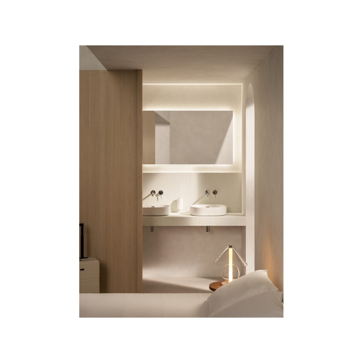 Meridian vasque à poser en fineceramic® blanc brillant 460x365 mm - ROCA A327748000 