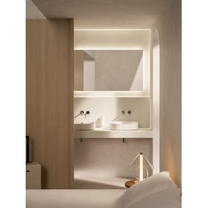 Meridian vasque à poser en fineceramic® blanc brillant 460x365 mm - ROCA A327748000 