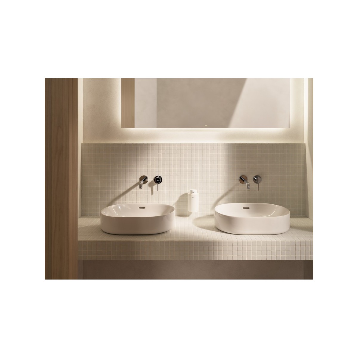 Meridian vasque à poser en fineceramic® blanc brillant 460x365 mm - ROCA A327748000 