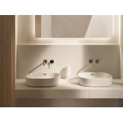 Meridian vasque à poser en fineceramic® blanc brillant 460x365 mm - ROCA A327748000 