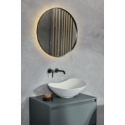 Ohtake vasque à poser en fineceramic 467 x 405 mm blanc mat - ROCA A327A1N620 