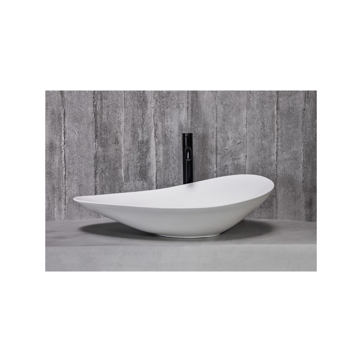 Ohtake vasque à poser en fineceramic 623 x 385 mm blanc mat - ROCA A327A1P620 