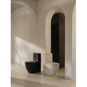 Meridian cuvette au sol rimless vortex dual blanc brillant 630x360mm - ROCA A342747000 