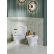 Optica cuvette au sol à évacuation duale Rimless Vortex 630 mm - ROCA A342V15000 