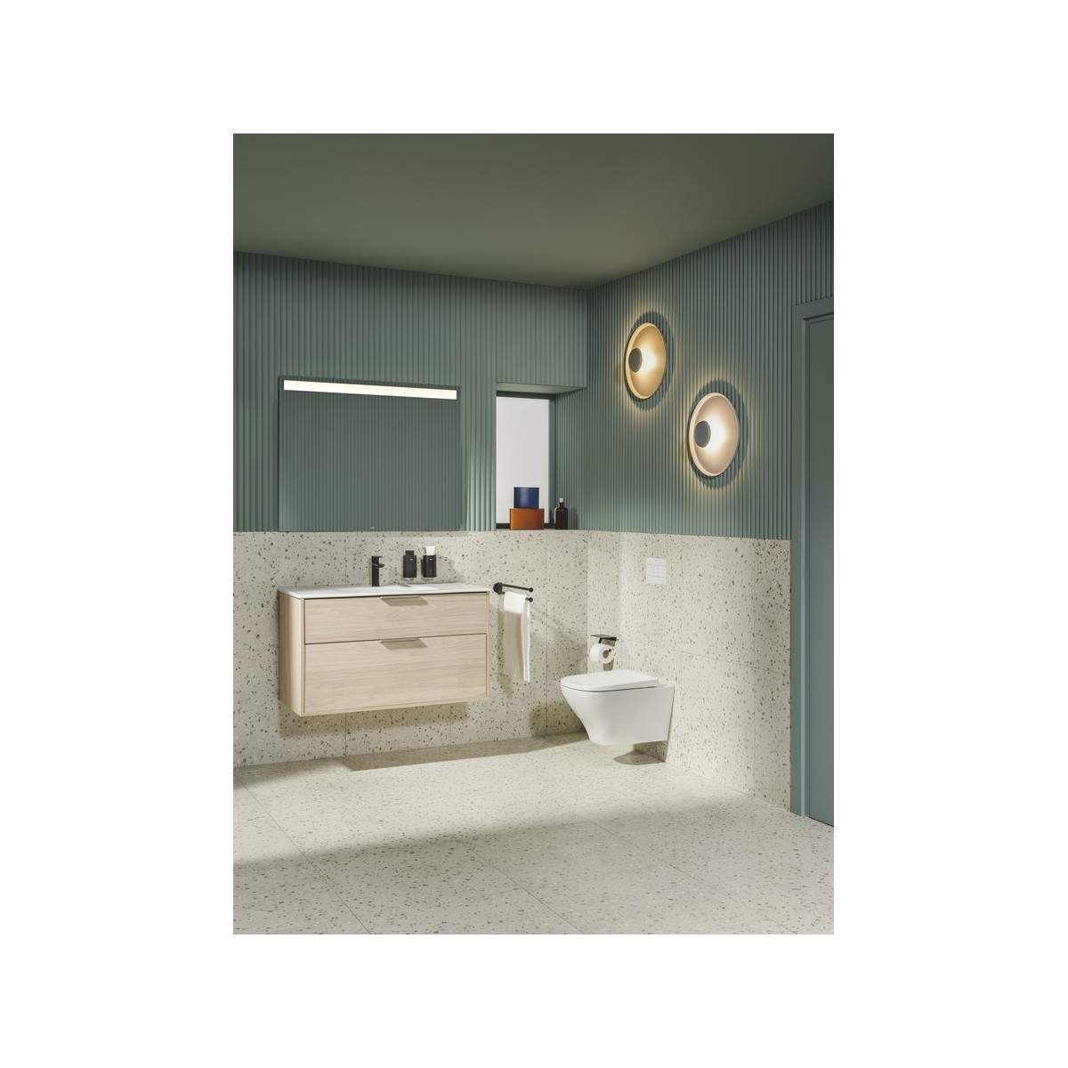 Optica cuvette de WC suspendue Rimless Vortex avec fixations cachées 530 mm - ROCA A346V13000 