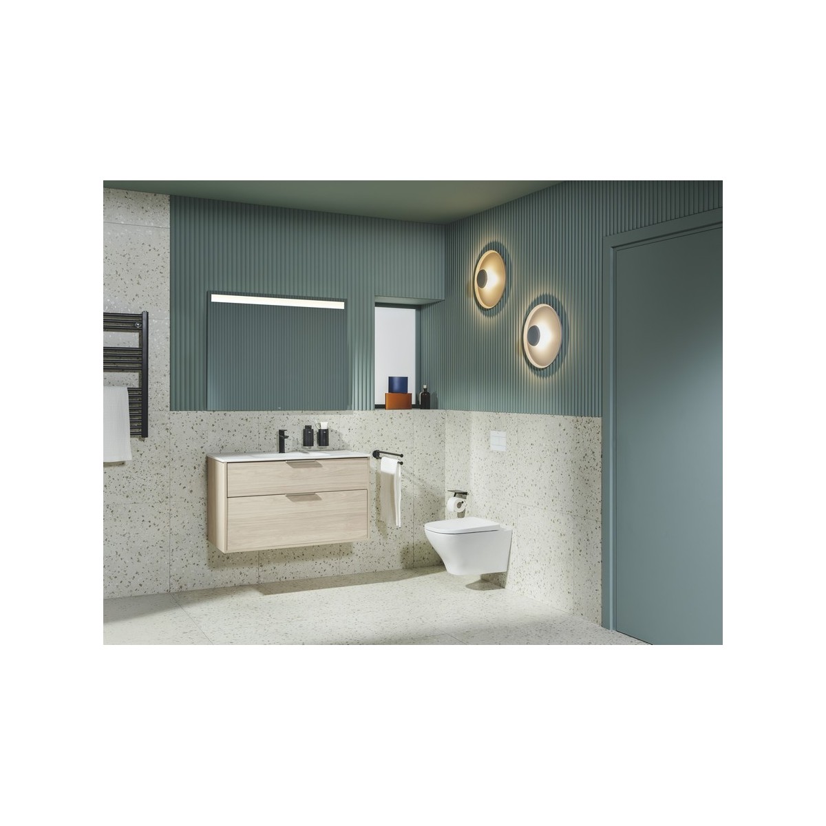 Optica cuvette de WC suspendue Rimless Vortex avec fixations cachées 530 mm - ROCA A346V13000 