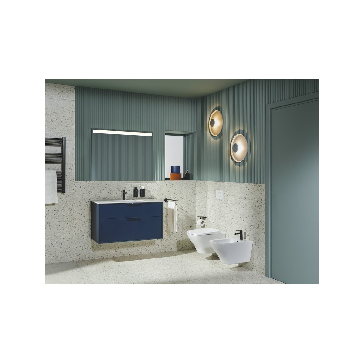 Optica cuvette de WC suspendue Rimless Vortex avec fixations cachées 530 mm - ROCA A346V13000 