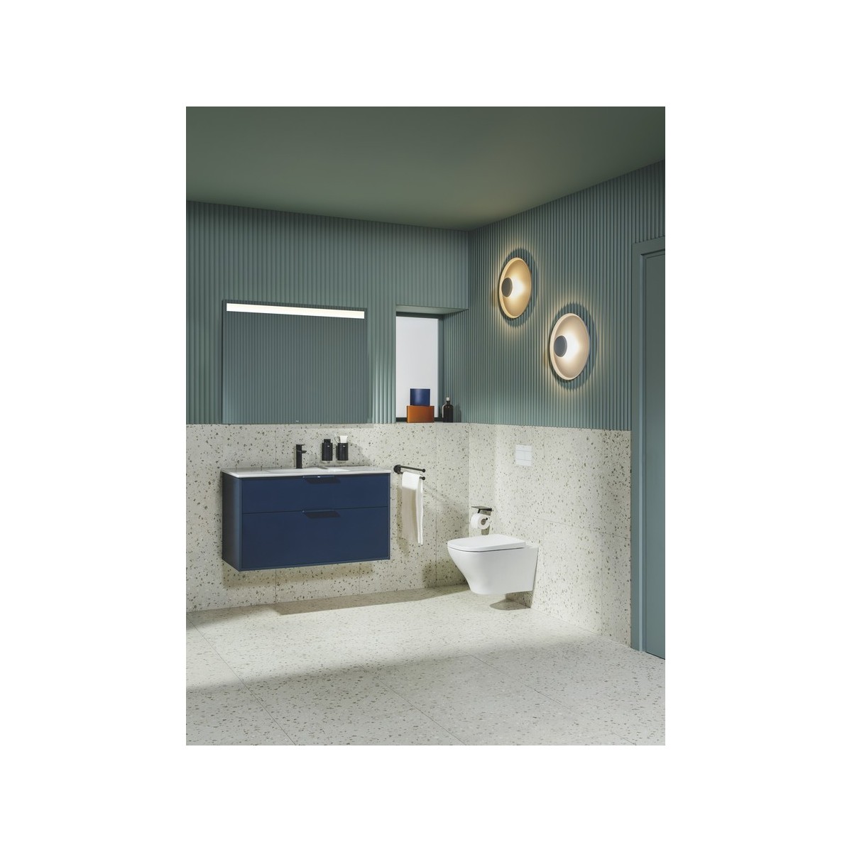 Optica cuvette de WC suspendue Rimless Vortex avec fixations cachées 530 mm - ROCA A346V13000 