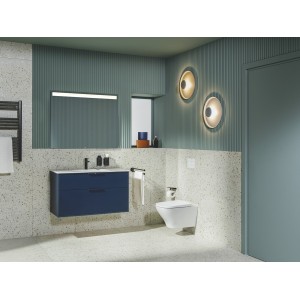 Optica cuvette de WC suspendue Rimless Vortex avec fixations cachées 530 mm - ROCA A346V13000 