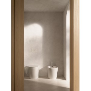 Meridian bidet au sol blanc mat - ROCA A357747620 