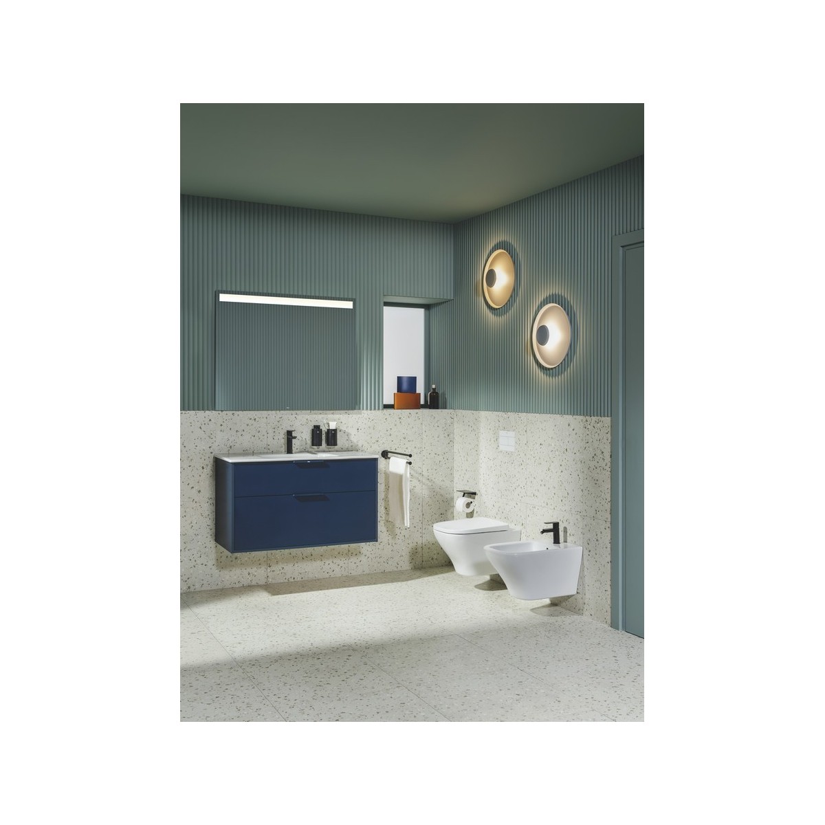 Optica bidet suspendu percé 1 trou 530 mm - ROCA A357V15000 