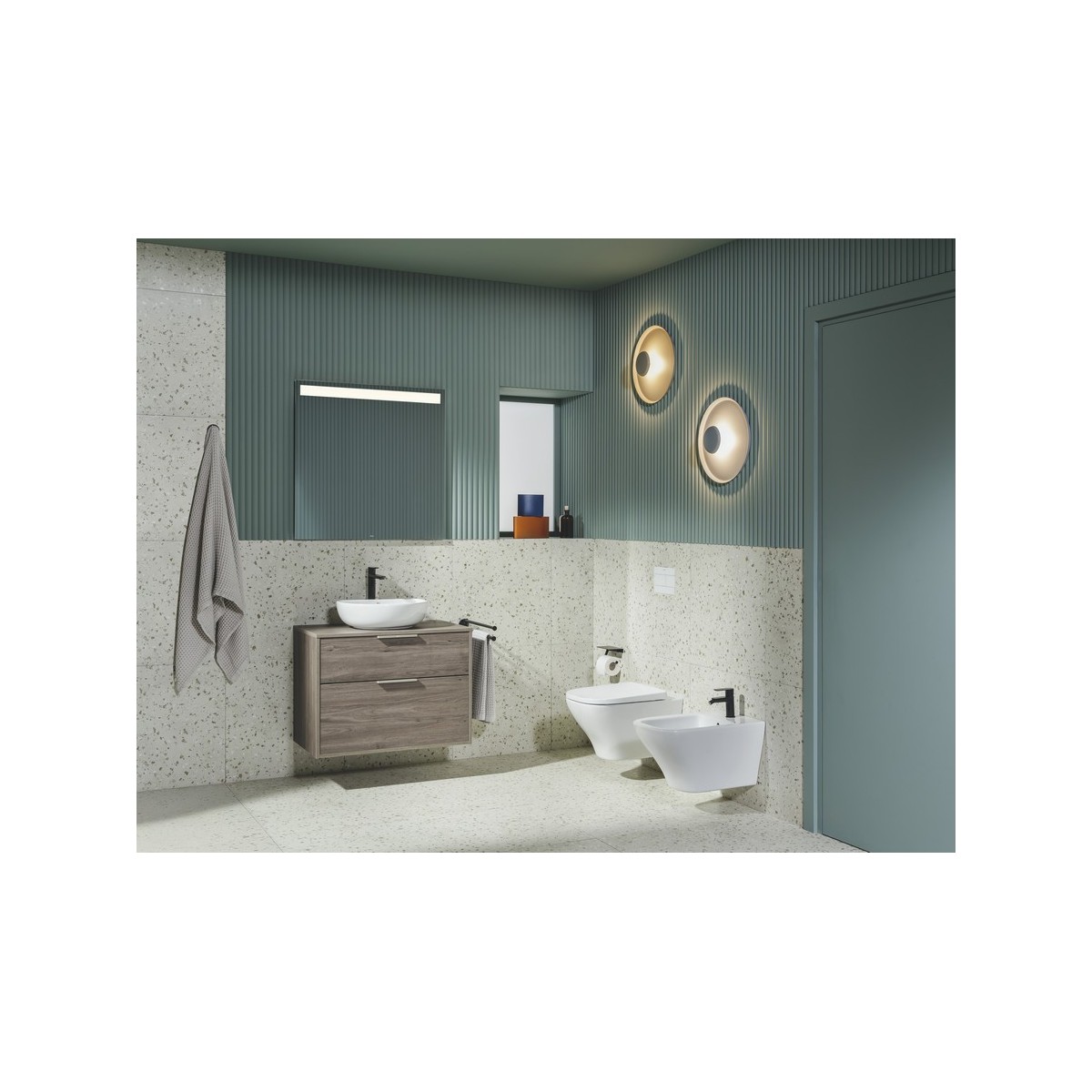 Optica bidet suspendu percé 1 trou 530 mm - ROCA A357V15000 
