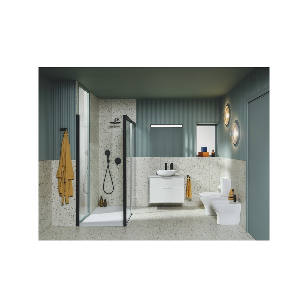 Optica bidet au sol percé 1 trou 530 mm - ROCA A357V17000 
