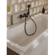 Ona mitigeur b-d mural avec inverseur auto blanc mat - ROCA A5A029EB00 