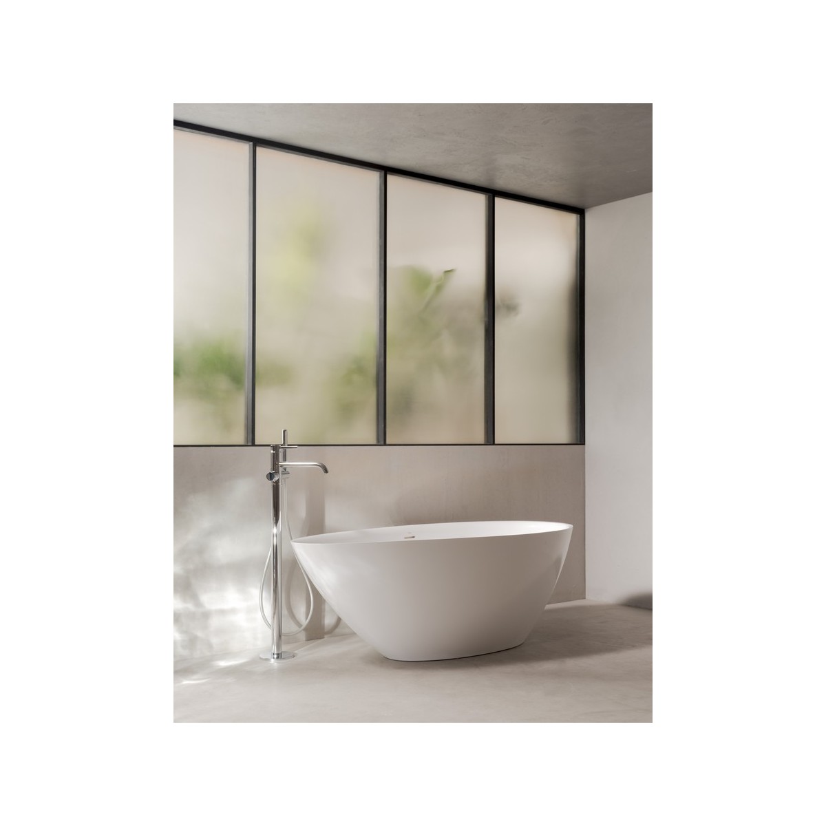 Ona mitigeur bain-douche sur colonne d'alimentation verticale - ROCA A5A279EC00 