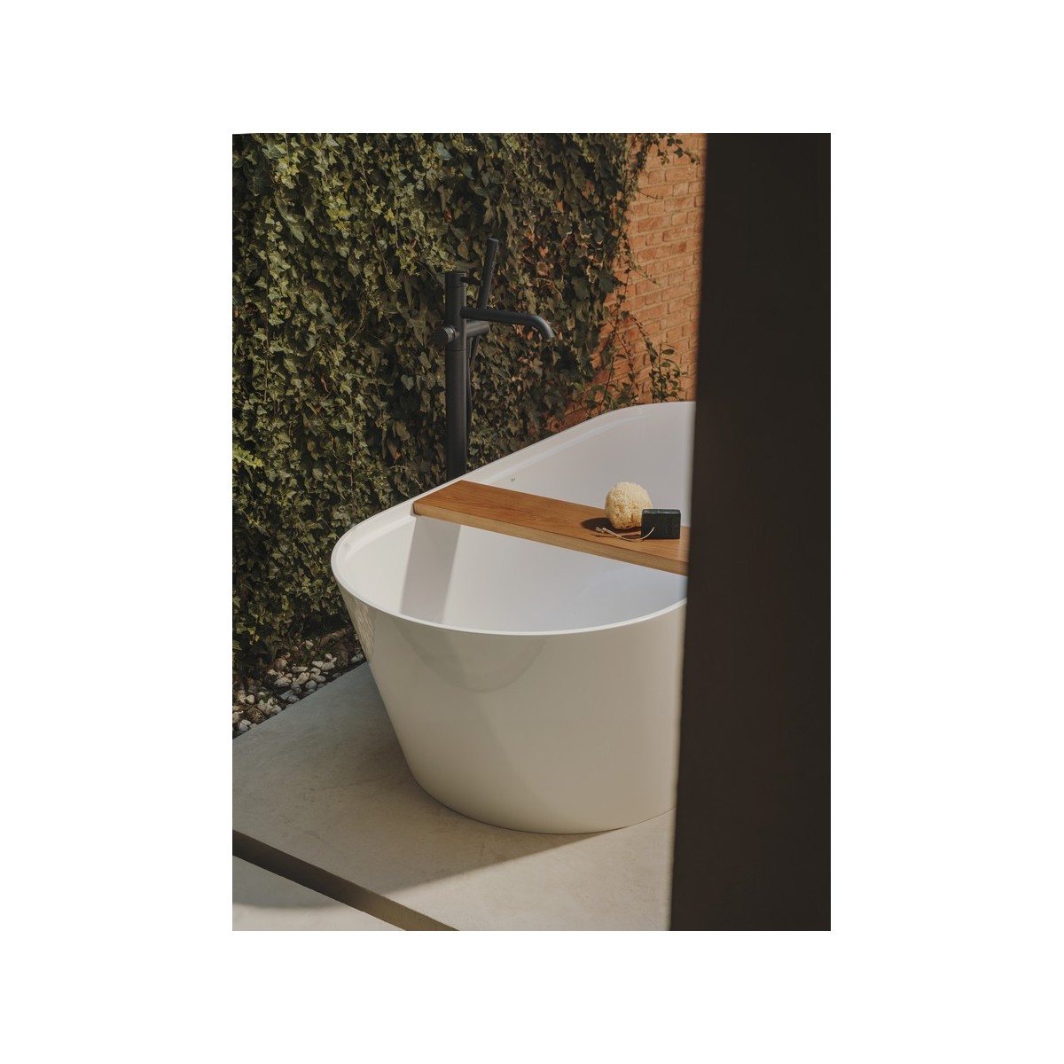 Ona b-d sur colonne d’alimentation douchette flexible support rose gold - ROCA A5A279ERG0 