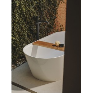 Ona b-d sur colonne d’alimentation douchette flexible support rose gold - ROCA A5A279ERG0 