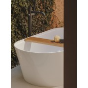 Ona b-d sur colonne d’alimentation douchette flexible support rose gold - ROCA A5A279ERG0 