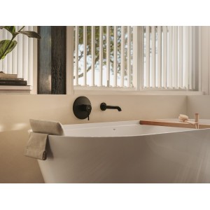 Ona mitigeur de bain ou douche à encastrer 1 voie sur rocabox blanc mat - ROCA A5A2B9EB00 