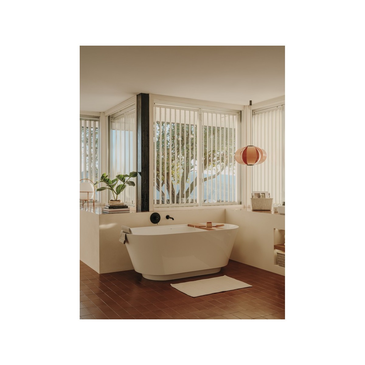 Ona mitigeur de bain ou douche à encastrer 1 voie sur rocabox blanc mat - ROCA A5A2B9EB00 