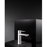 Targa mitigeur s pour lavabo corps lisse ouverture sur l'eau froide blanc mat - ROCA A5A325FB00 