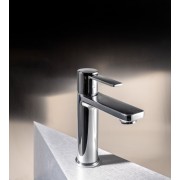 Targa mitigeur s pour lavabo corps lisse ouverture sur l'eau froide chromé - ROCA A5A325FC00 