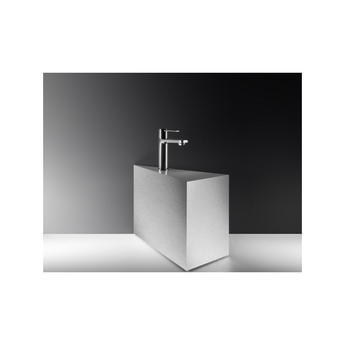 Targa mitigeur s pour lavabo corps lisse ouverture sur l'eau froide chromé - ROCA A5A325FC00 