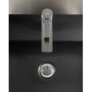 Targa mitigeur s corps lisse ouverture sur l'eau froide pvd acier inoxydable - ROCA A5A325FSM0 