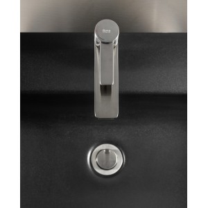 Targa mitigeur s corps lisse ouverture sur l'eau froide pvd acier inoxydable - ROCA A5A325FSM0 
