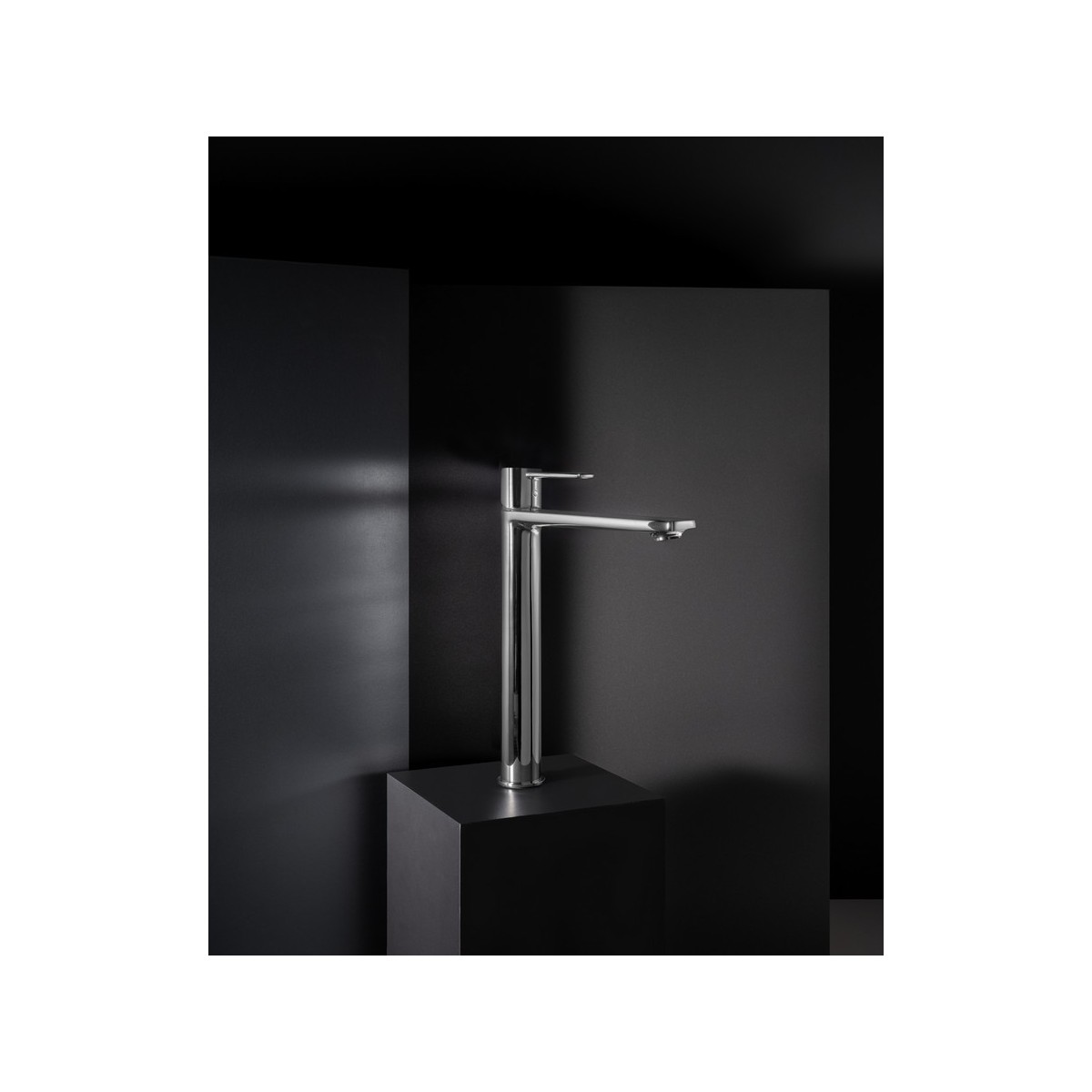 Targa mitigeur xl pour lavabo corps lisse ouverture sur l'eau froide chromé - ROCA A5A345FC00 