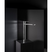 Targa mitigeur xl pour lavabo corps lisse ouverture sur l'eau froide chromé - ROCA A5A345FC00 