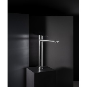 Targa mitigeur xl pour lavabo corps lisse ouverture sur l'eau froide chromé - ROCA A5A345FC00 