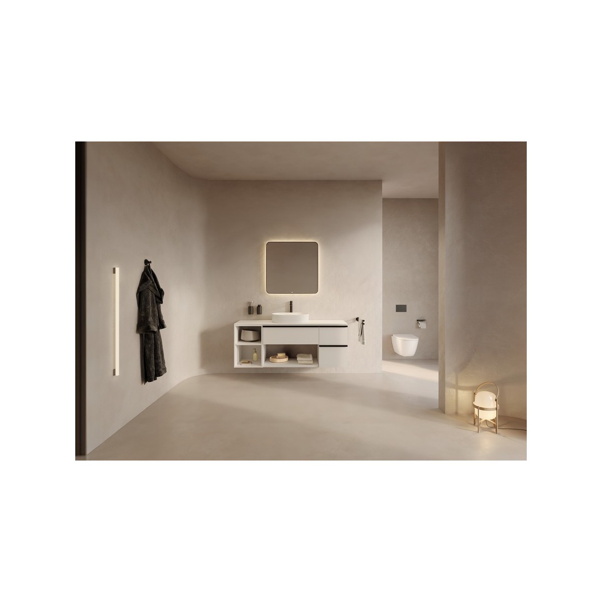 Targa mitigeur xl pour lavabo corps lisse ouverture sur l'eau froide noir mat - ROCA A5A345FNB0 