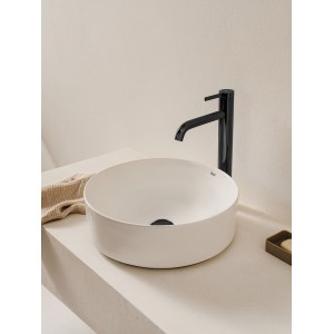 Ona mitigeur de lavabo à bec haut, livré avec vidage automatique en laiton - ROCA A5A349EGM0 