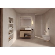 Targa mitigeur pour lavabo à encastrer noir mat - ROCA A5A355FNB0 