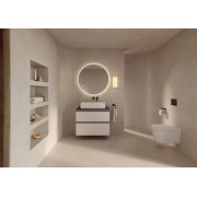 Targa mitigeur pour lavabo à encastrer noir mat - ROCA A5A355FNB0 