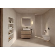 Ona mitigeur lavabo monotrou à encastrer noir mat - ROCA A5A459ENB0 